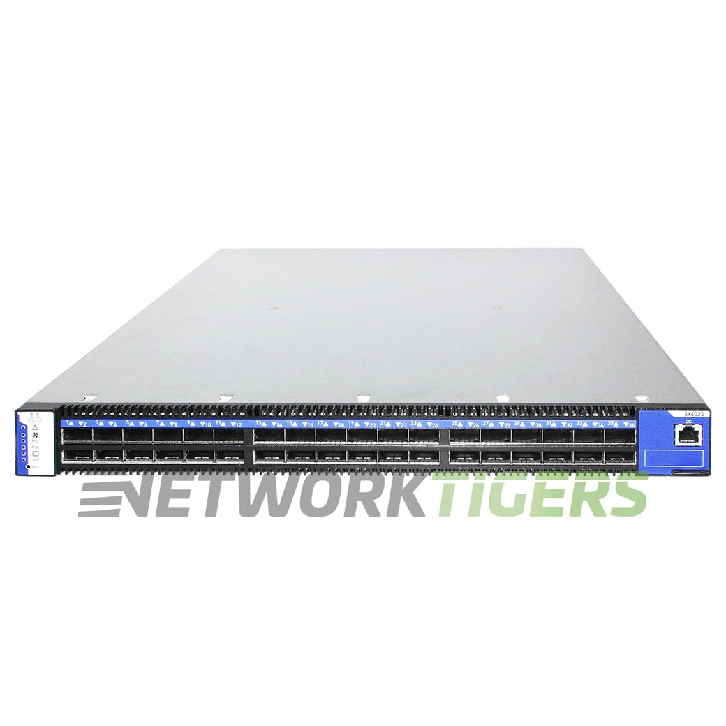 Nvidia Mellanox MSX6025F-1SFS Infiniband 36x 100GB QSFP28 B-F Airflow (P2C)  FDR