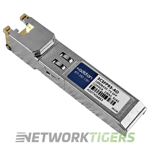 Addon 3CSFP93-A0 1GB Base-TX RJ45 HP Compatible SFP Transceiver