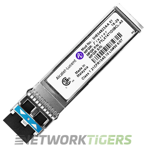 Alcatel-Lucent 3HE04823AA 01 10GB BASE-LR LR-LC SFP+ Transceiver