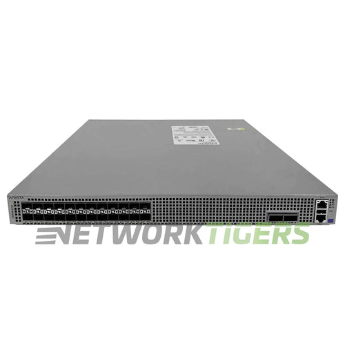 Arista DCS-7020SR-24C2-R 24x 10GB SFP+ 2x 100GB QSFP Back to Front Air Switch