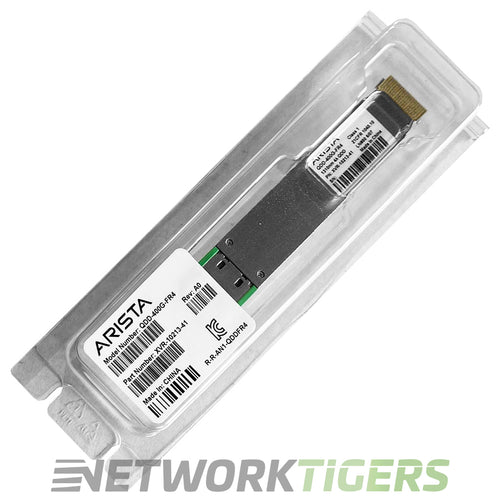 NEW Arista QDD-400G-FR4 400GB BASE-FR4 1310nm SMF 2km QSFP-DD Transceiver