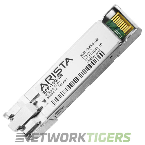 Arista SFP-10G-ZR 10GB BASE-ZR 1550nm Duplex SMF SFP+ Transceiver