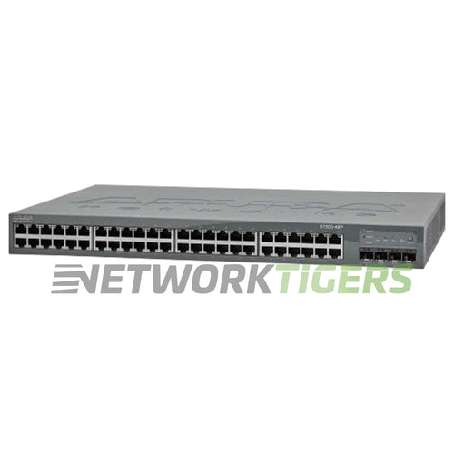 Aruba HPE S1500-48P 48x 1GB PoE+ RJ45 4x 1GB SFP Mobility Access Switch