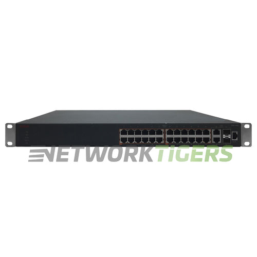 Avaya ERS 3526T-PWR+ AL3500A11-E6 24x 1GB PoE+ RJ45 2x 1GB Combo Switch