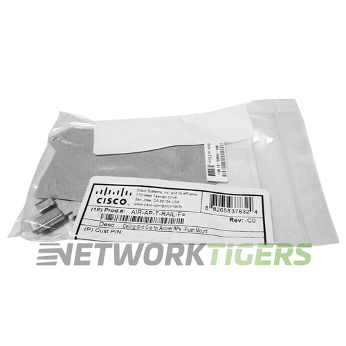 NEW Cisco Aironet AIR-AP-T-RAIL-F Ceiling Grid Flush Clip