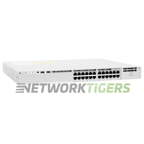 Cisco C9200L-24PXG-2Y-E 24x 1GB PoE+ RJ45 2x 25GB SFP28 Switch