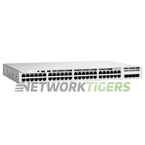 Cisco C9200L-48P-4X-E Catalyst 9200L 48x 1GB PoE+ RJ-45 4x 10GB SFP+ Switch