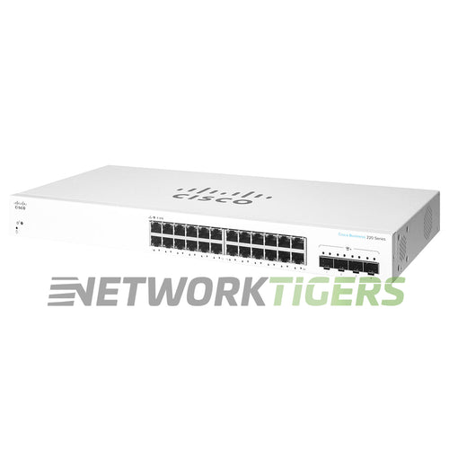 Cisco CBS220-24T-4X-NA Business 220 24x 1GB RJ45 4x 10GB SFP+ Switch