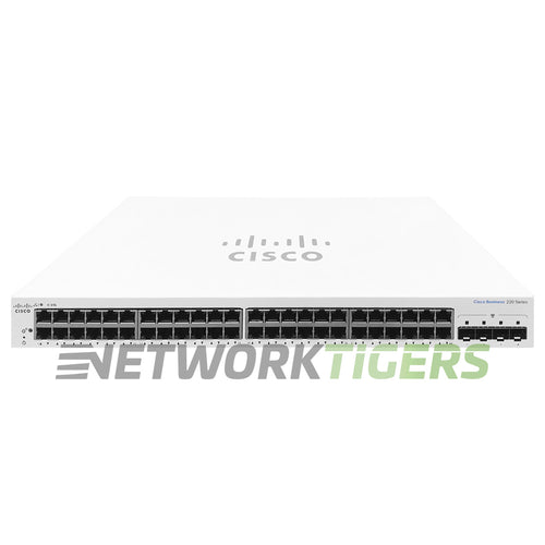 Cisco CBS220-48T-4G-NA Business 220 Series 48x 1GB RJ45 4x 1GB SFP Switch