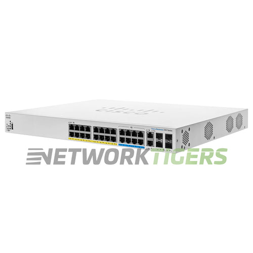 Cisco CBS350-24NGP-4X-NA 16x 1GB PoE+ RJ45 8x MultiGB 4x 10GB Switch