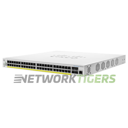 Cisco CBS350-48FP-4G-NA Business 350 48x 1GB PoE+ RJ45 4x 1GB SFP Switch