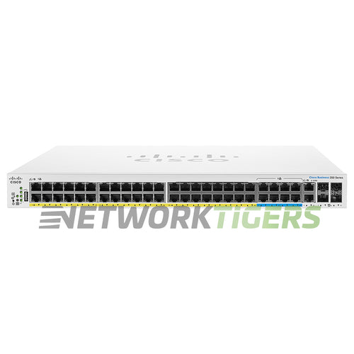 Cisco CBS350-48NGP-4X-NA 40x 1GB PoE+ RJ45 8x MultiGB 4x 10GB Switch