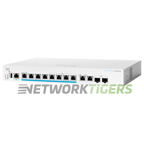 Cisco CBS350-8MP-2X-NA Business 350 8x MultiGB PoE+ RJ45 2x 10GB Combo Switch