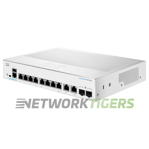 Cisco CBS350-8T-E-2G-NA Business 350 8x 1GB RJ45 2x 1GB Combo Switch