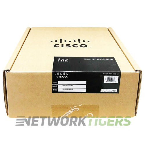 NEW Cisco IE-1000-4P2S-LM IE 1000 Series 4x FE PoE+ RJ45 2x 1GB SFP Switch