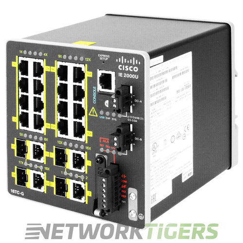 Cisco IE-2000U-16TC-G 16x FE RJ45 2x 1GB Combo 2x FE Combo Switch