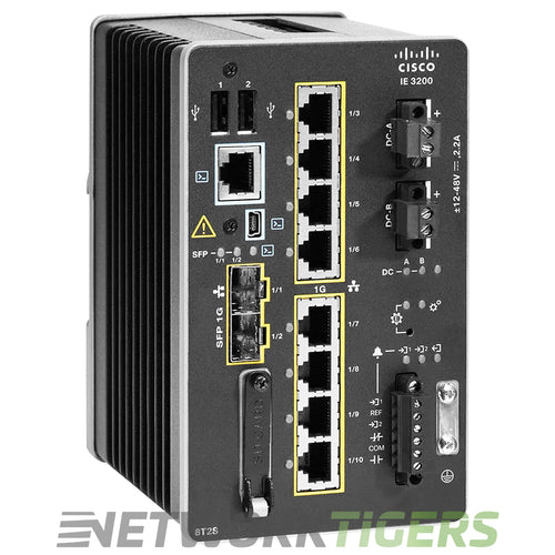 Cisco IE-3300-8T2S-A IE3300 Rugged 8x 1GB RJ45 2x 1GB SFP Switch