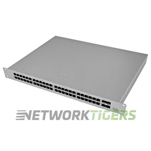 Cisco Meraki MS120-48LP-HW 48x 1GB PoE RJ-45 4x 1GB SFP Unclaimed Switch