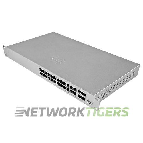 Cisco Meraki MS125-24P-HW 24x 1GB PoE+ RJ-45 4x 10GB SFP+ Unclaimed Switch