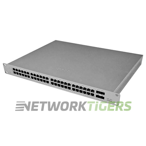 Cisco MS125-48LP-HW Meraki 48x 1GB PoE+ RJ-45 4x 10GB SFP+ UNCLAIMED Switch