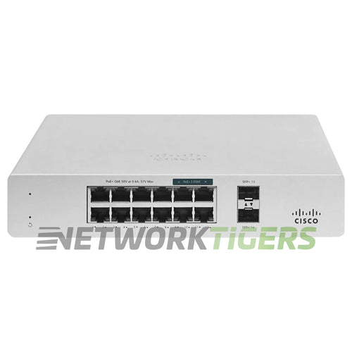 Cisco Meraki MS130-12X-HW 8x 1GB RJ-45 4x 2.5GB RJ-45 2x 10GB Unclaimed Switch