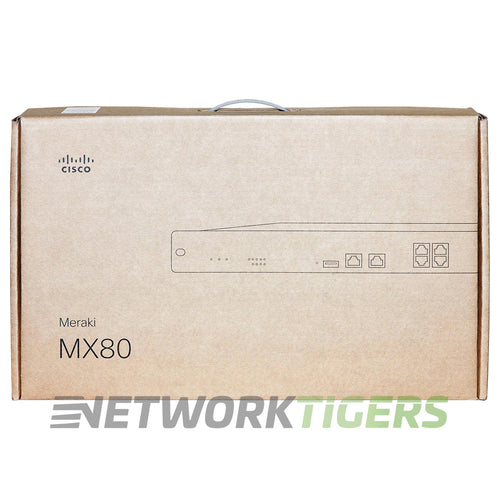 NEW Cisco Meraki MX80-HW MX Series 250 Mbps 5x 1GB RJ45 Unclaimed Firewall