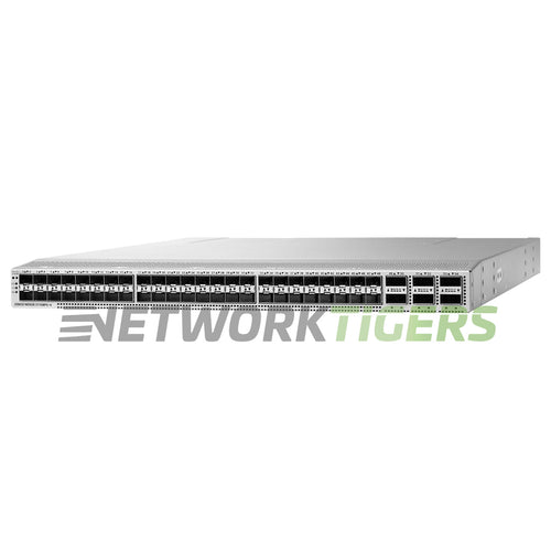 Cisco N9K-C93180YC-EX-WS 48x 25GB SFP+ 6x 100GB QSFP28 F-B Switch SmartNet Clear