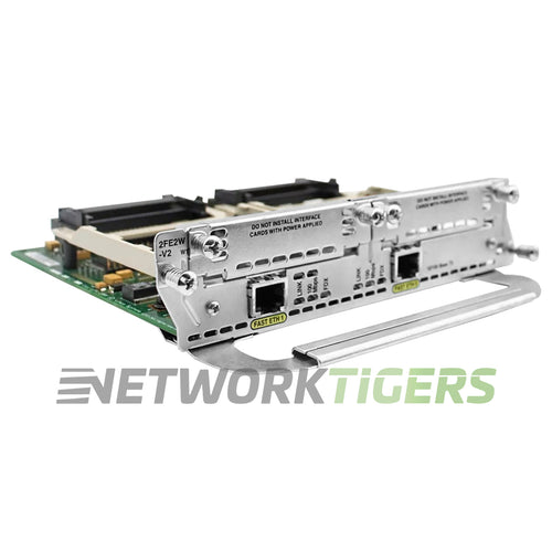 Cisco NM-2FE2W-V2 2x FE RJ45 2x WIC Slot Module for 2600, 3600, 3700 Series