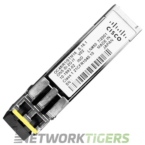 Cisco ONS-SI-2G-L1 2.5GB OC48 1310nm SMF SFP Transceiver