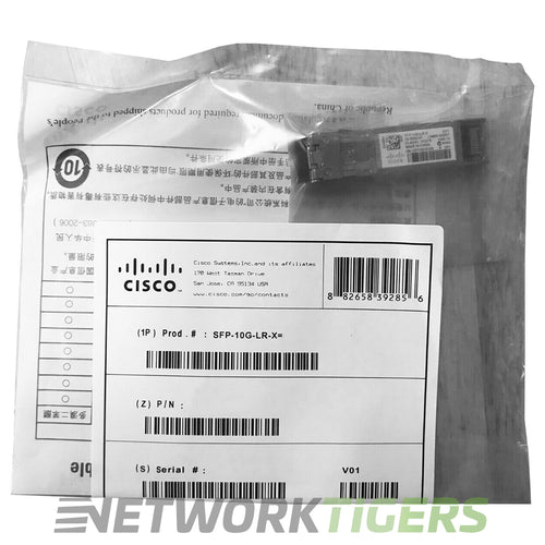 NEW Cisco SFP-10G-LR-X 10GB BASE-LR Long Reach Multi Rate SMF SFP+ Transceiver