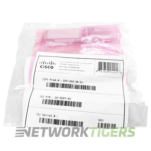 NEW Cisco SFP-25G-SR-S 25GB BASE-SR 850nm Short Reach MMF SFP28 Transceiver