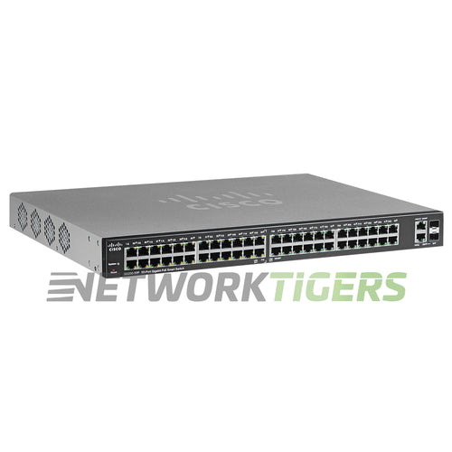 Cisco SG200-50P Small Business 200 48x 1GB PoE RJ45 2x 1GB Combo Switch