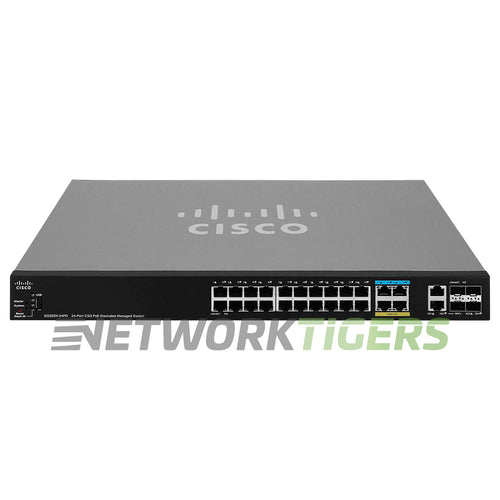 Cisco SG350X-24PD-K9-NA 24x 1GB RJ45 2x 10GB Combo 2x 10GB SFP+ Switch