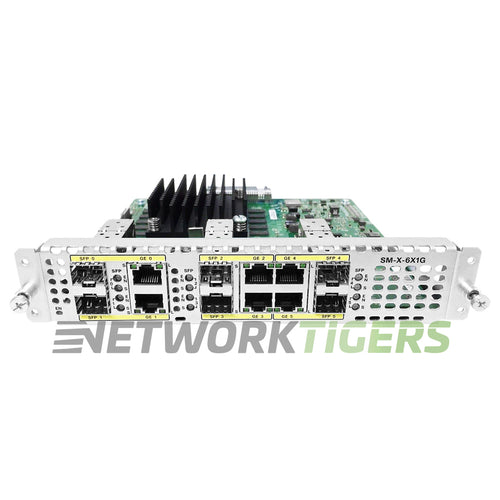 Cisco SM-X-6X1G ISR 4000 Series 6x 1GB Combo Router Module