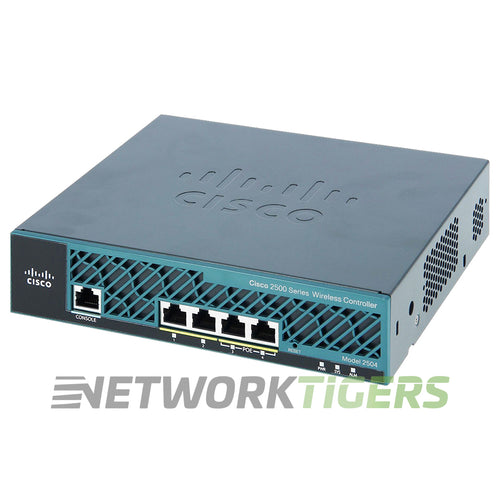 Cisco AIR-CT2504-50-K9 2500 Series Wireless Lan Controller for 50 Access Points