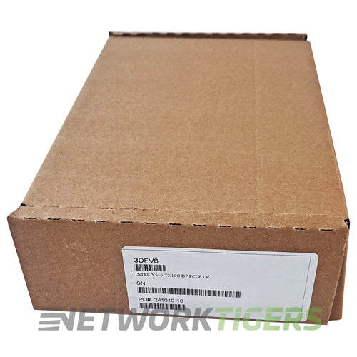 NEW Dell 3DFV8 Intel X540-T2 2x 10 Gigabit Copper Network Module