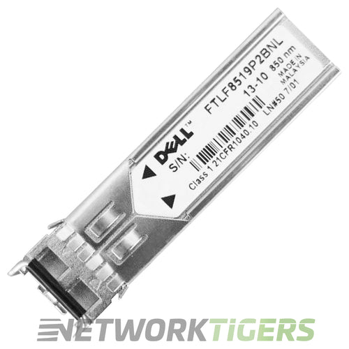 Dell Finisar FTLF8519P2BNL 1GB BASE-SX 850nm 300m SFP Transceiver