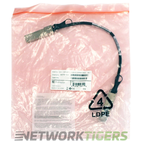 NEW Extreme 10311 0.5m 40GB QSFP+ Direct Attach Copper Cable