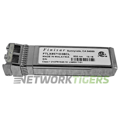 FTLF8528P3BCV-HD | Finisar SFP+ | Fibre Channel 8 Gigabit – NetworkTigers