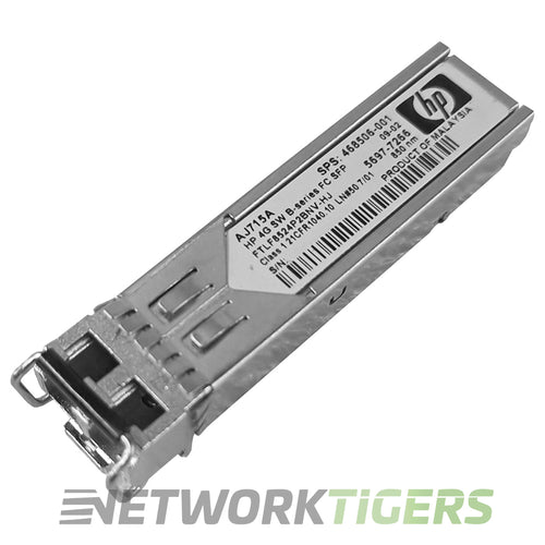 HPE AJ715A 4GB Fiber Channel 850nm 150m DOM Duplex LC MMF SFP Transceiver