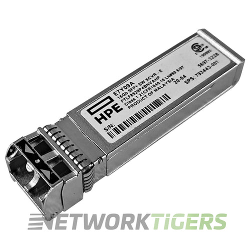 HPE E7Y09A 16GB Fibre Channel Short Wave Industrial Extended SFP+ Transceiver