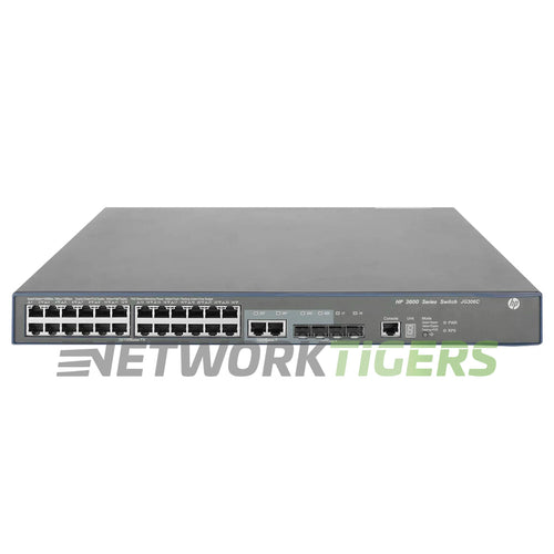 HPE JG306C 3600 SI Series 24x Fast Ethernet PoE+ 4x 1G SFP Switch