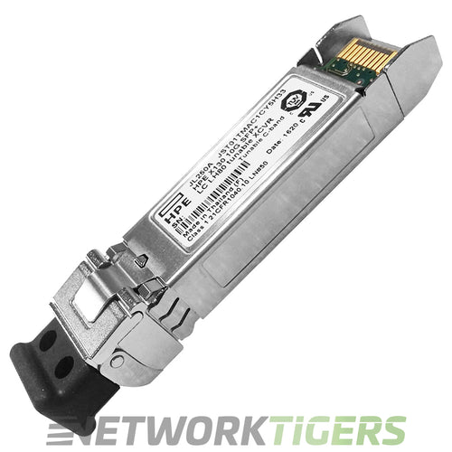 HPE JL250A FlexFabric 5900 Series 10 Gigabit LC LH80 Tunable SFP+ Transceiver