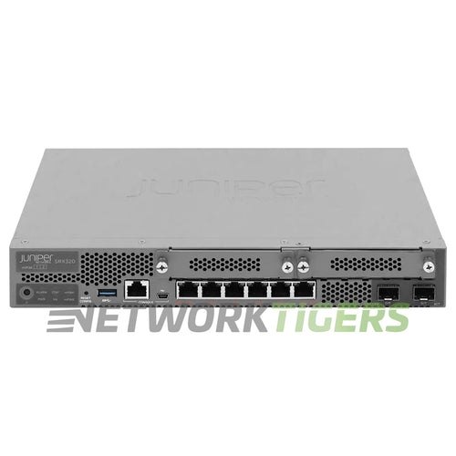 Juniper SRX320-POE SRX320 Series 1 Gbps 6x 1GB PoE RJ45 2x 1GB SFP Gateway