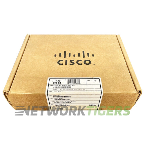 NEW Cisco HWIC-4ESW HWIC Interface 4x Fast Ethernet RJ45 Router WAN Card