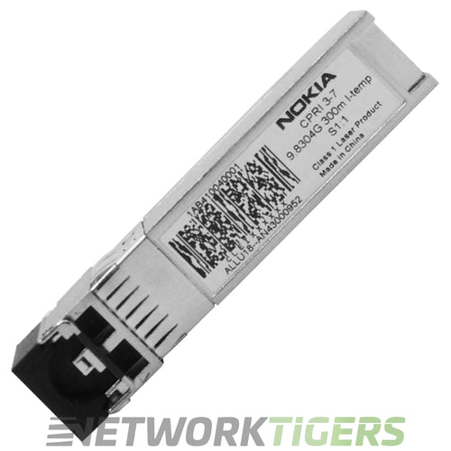 Alcatel-Lucent 1AB410040001 10GB BASE-SR 850nm MMF LC SFP+ Transceiver