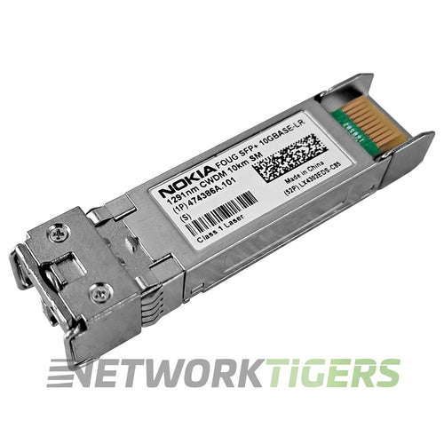 Nokia 474386A.101 10GB BASE-LR 1291nm CWDM 10km SFP Transceiver