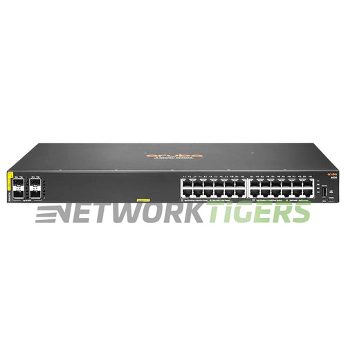 HPE Aruba R8N87A CX 6000 Series 24x 1GB PoE RJ-45 4x 1GB SFP Switch