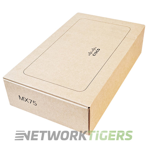 NEW Cisco Meraki MX75-HW 1 Gbps 12x 1GB RJ45 (2x PoE) 1x SFP Unclaimed Firewall