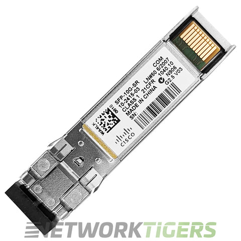 Cisco SFP-10G-SR 10GB BASE-SR 850nm Short Reach MMF SFP+ Transceiver